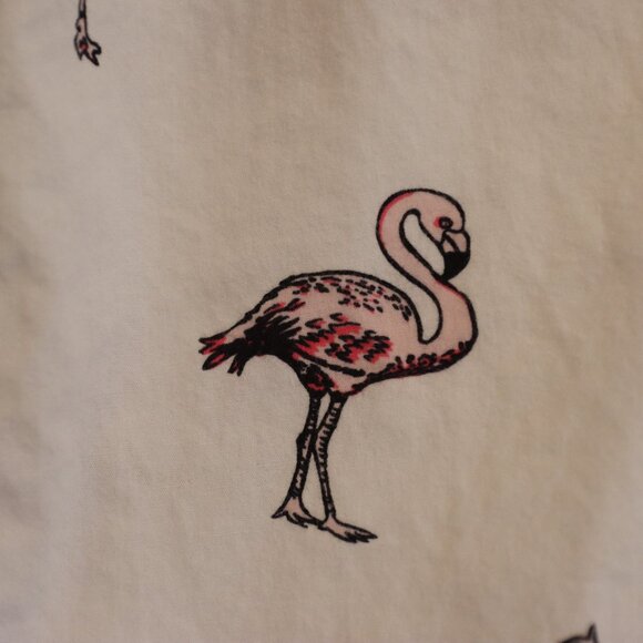 Levi's Button Up Flamingo Shirt Size Med - Picture 3 of 6